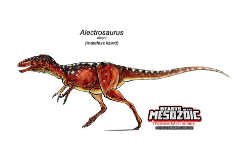 Beasts Of The Mesozoic Tyrannosaur Series Alectrosaurus Olseni