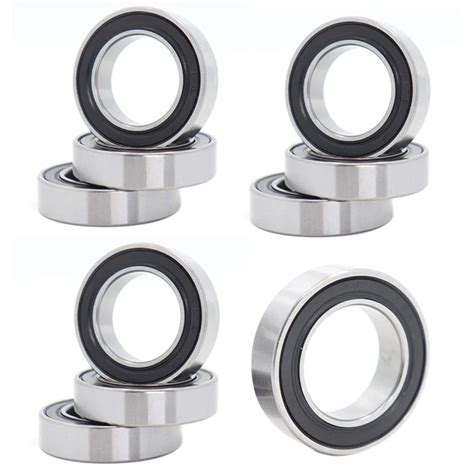 10Pcs 17287 2RS 17287RS Ball Bearing 17X28X7mm Bike Wheels Bottom