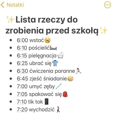 Lista Rzeczy Do Zrobienia Przed Szko To Do List Sofie Dossi Coding