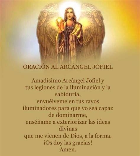 Arcángel Jofiel Arcangel Jofiel Oracion Arcangel Jofiel Oracion A