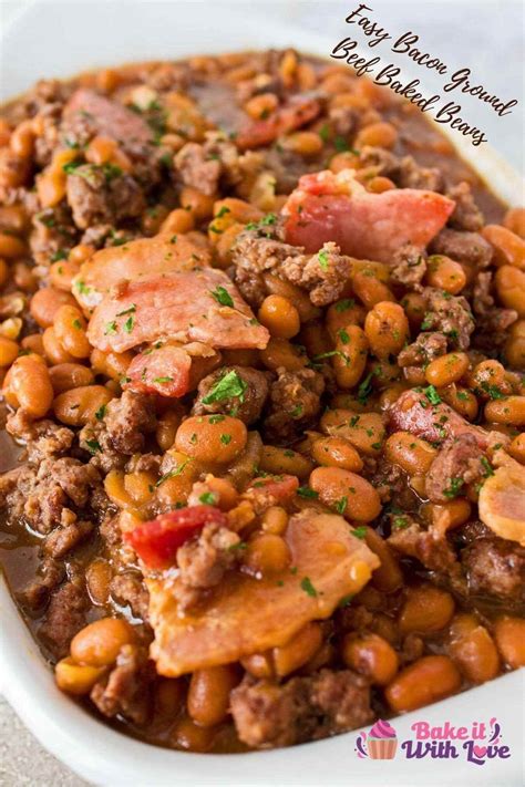 Soul Food Baked Beans Recipe With Ground Beef