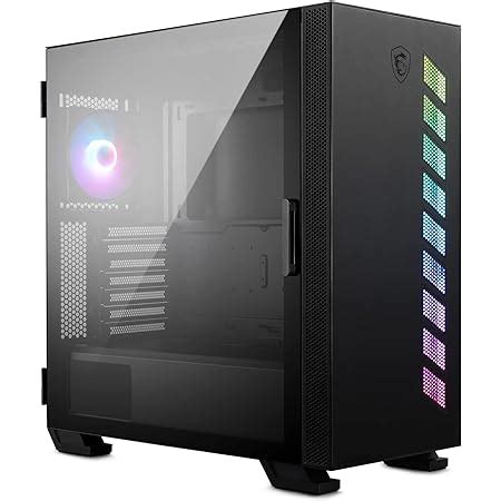 Amazon Msi Mag Vampiric R Mid Tower Pc Case Tempered Glass E