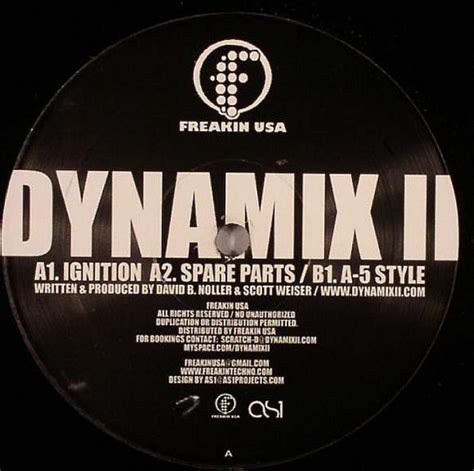 Dynamix Ii Ignition 2007 Vinyl Discogs