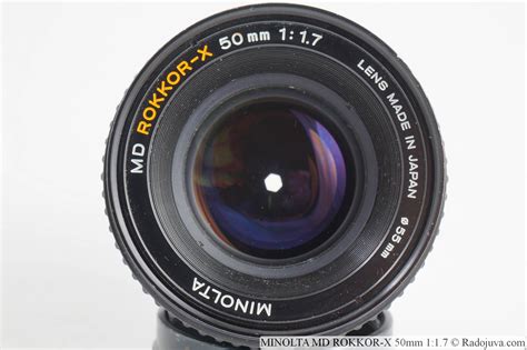 Brief Review Of MINOLTA MD ROKKOR X 50mm 1 1 7 Happy