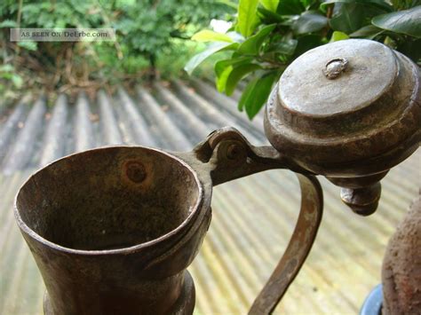 Alte Kupfer Gie Kanne Wasserkanne Antik Garten Terrasse Deko Pflanzen