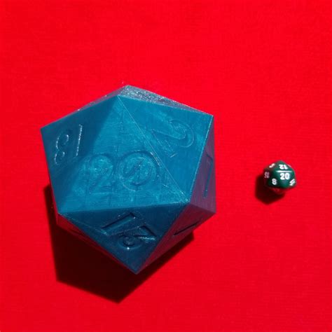 Free 3D file 20 Sided Dice 🎲 ・3D printing template to download・Cults