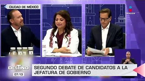 Segundo Debate Chilango ¿qué Dijo Clara Brugada Santiago Taboada Y