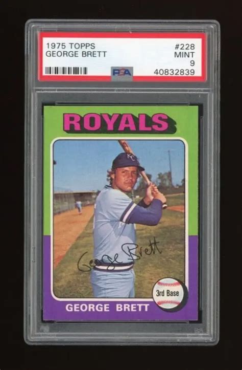 George Brett 1975 Topps 228 Base Price Guide Sports Card Investor