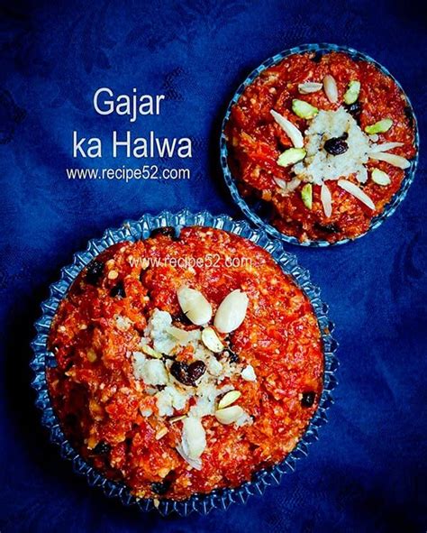 Gajar ka halwa recipe with khoya| Pictorial | Recipe52.com