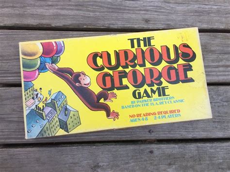 Rare Vintage 1977 Curious George Board Game by Parker | Etsy