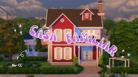 Casa Tradicional Familiar Jogo Base No Cc The Sims