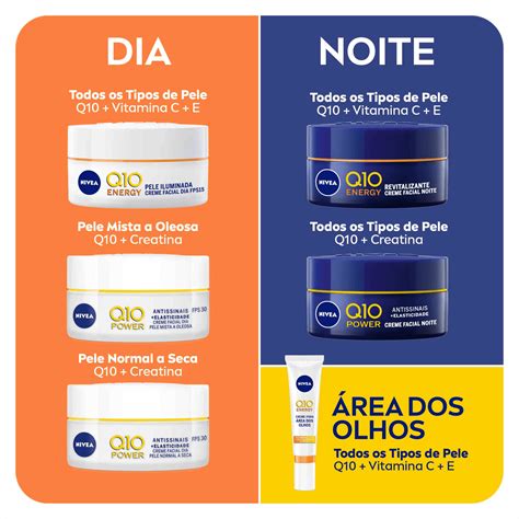 Creme Anti Idade NIVEA Q10 Plus Dia FPS30 Beleza Na Web