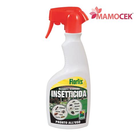 FLORTIS Microkill Insetticida Pronto Uso Spray 500ml Mosche Zanzare