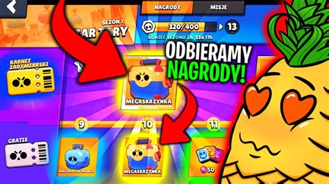 😱odbieram Wszystkie Moje Nagrody Z Karnetu Brawl Stars Youtube