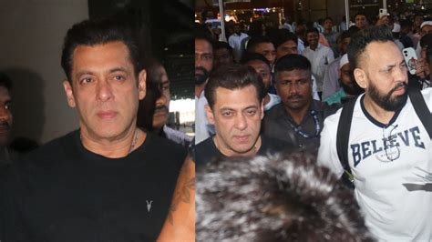 Salman Khan Angry After Fan Tries To Shake Hands With Him Bodyguard