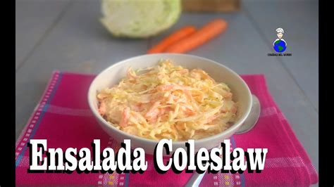 Ensalada Coleslaw Ensalada De Col O Repollo Receta De Usa F Cil