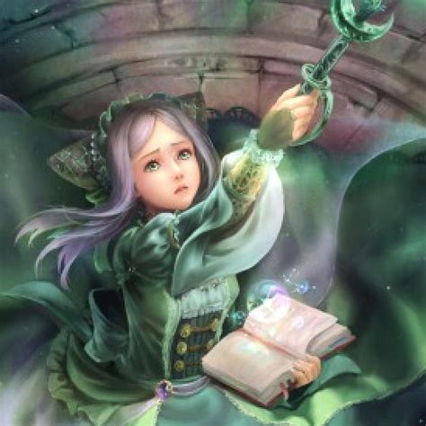 Green Magic Pretty Witch Sieglinde Sullivan Cg Book Bonito Magic