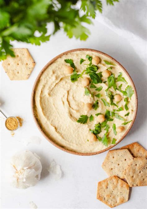 Homemade Hummus with Canned Chickpeas - Notably Vegan