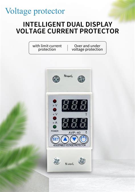 A V Adjustable Over Voltage And Under Voltage Protective Device