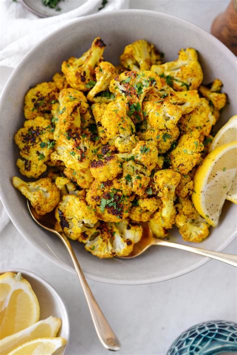 Roasted Curry Cauliflower Simply Scratch