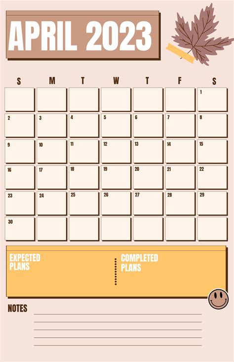 Printable April 2025 Monthly Calendar Template In Apple Pages