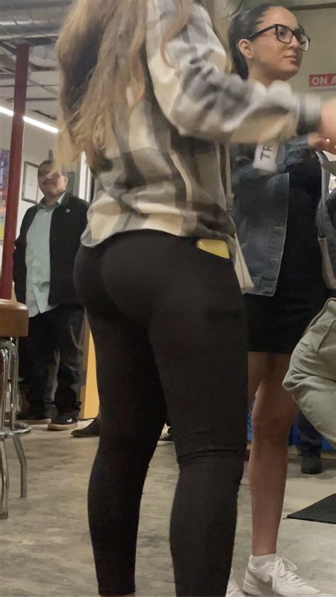 Slutty Latina Pawg At Record Shop Spandex Leggings Yoga Pants Forum