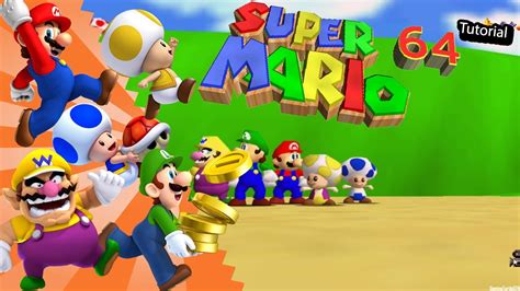 Super Mario 64 Multiplayer Tutorial Youtube