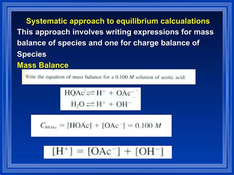 Chapter Chemical Equilibrium Ppt