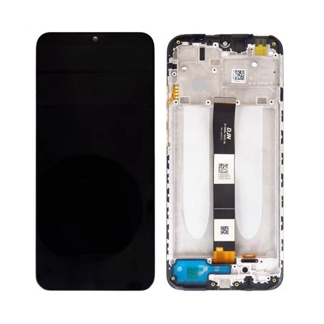 Xiaomi Redmi 9a Lcd Displej Rám Black