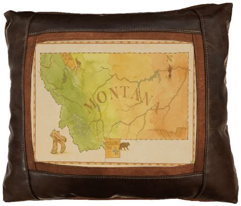 Montana Map Sweetwater Trading Company