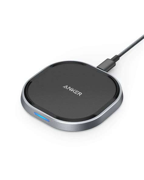 Anker Wireless Charger With Usb C W Metal Fast Amazon In Electronics