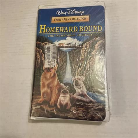 WALT DISNEY HOMEWARD Bound The Incredible Journey (VHS) Family Film ...