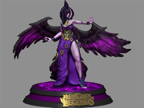 Archivo 3d League Of Legends Morgana Classic・modelo Para Descargar Y