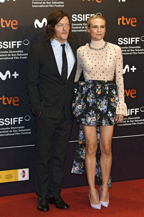 Photo Norman Reedus Et Sa Compagne Diane Kruger La Premi Re De