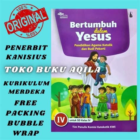 Jual Buku Agama Katolik Kelas Sd Kurikulum Merdeka Kanisius