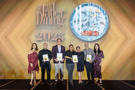 In Photos The Tatler Dining Awards 2023 Program Tatler Asia