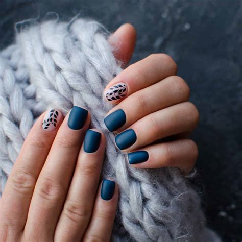 51 Beautiful Matte Blue Nails We’re Loving Right Now!