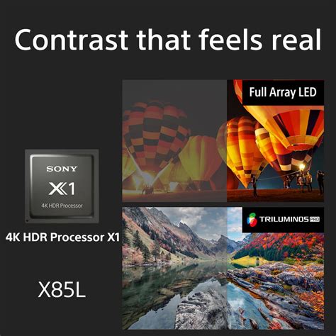 65" X85L | Full Array LED | 4K Ultra HD | High Dynamic Range (HDR ...