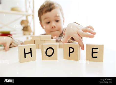 Hope In Wooden Letters Hi Res Stock Photography And Images Alamy