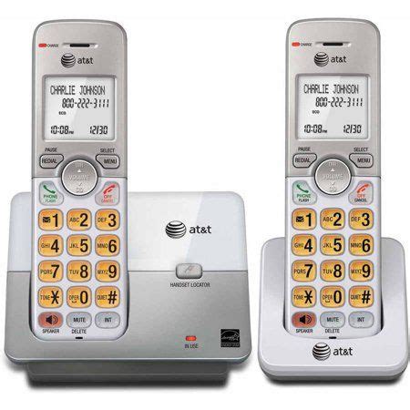 At T Ep Ghz Digital Bluetooth Enabled Cordless Phone With