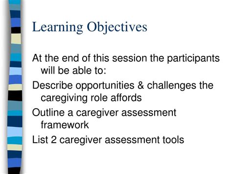 Ppt Caregiver Assessment A Practical Approach Powerpoint