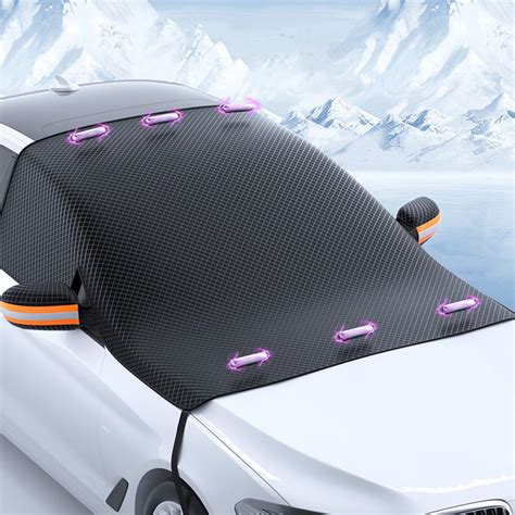 Amazon Vearear Magnetic Windshield Cover For Ice And Snow Car