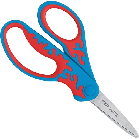 Fiskars 5 Inch Left Handed Pointed Tip Kids Scissors