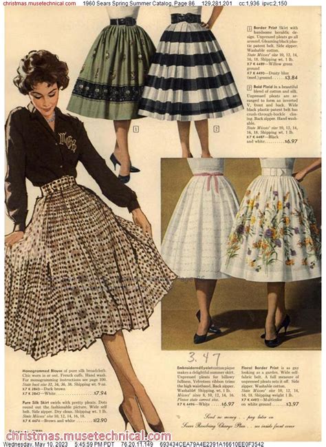 1960 Sears Spring Summer Catalog Page 86 Catalogs And Wishbooks In 2024 Early 60s Fashion