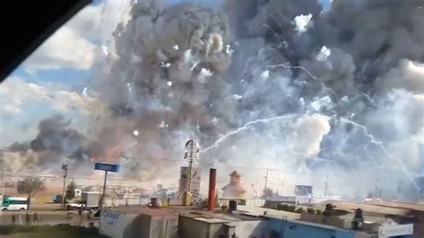 Mexico Fireworks Market Explosion Leaves At Least 31 Dead And Dozens