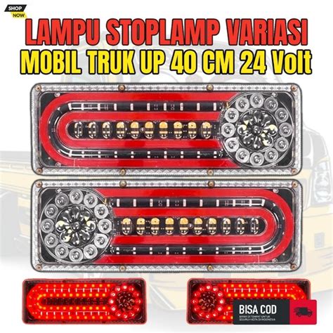 Jual Sepasang Lampu Stop Lamp Stoplamp Belakang Rem Led Running Runing