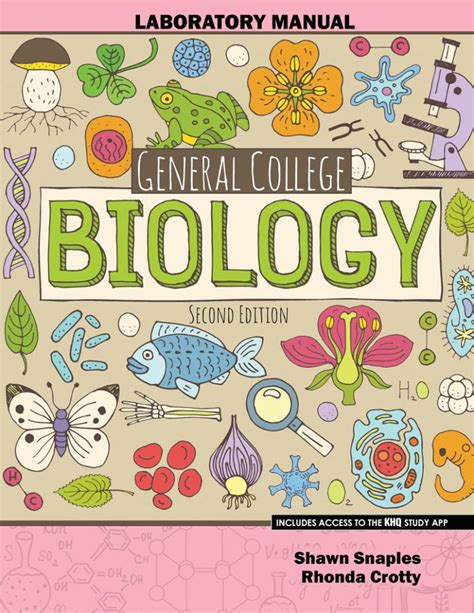 General College Biology Laboratory Manual Higher Education