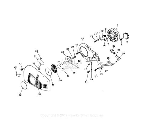 Echo CS 660EVL Parts Diagram For Ignition Starter