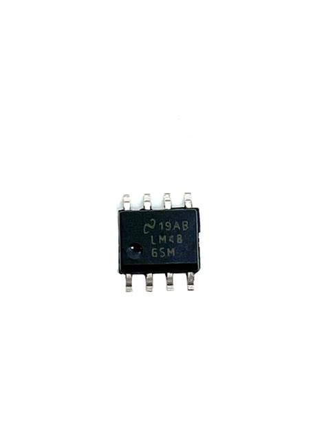 KIT 02 PEÇAS CIRCUITO INTEGRADO SMD SOIC 8 LM4865M NATIONAL