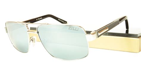 Zilli Sunglasses With Silver Lenses Uniquely Crafted With Its Own Seri Frame Bay